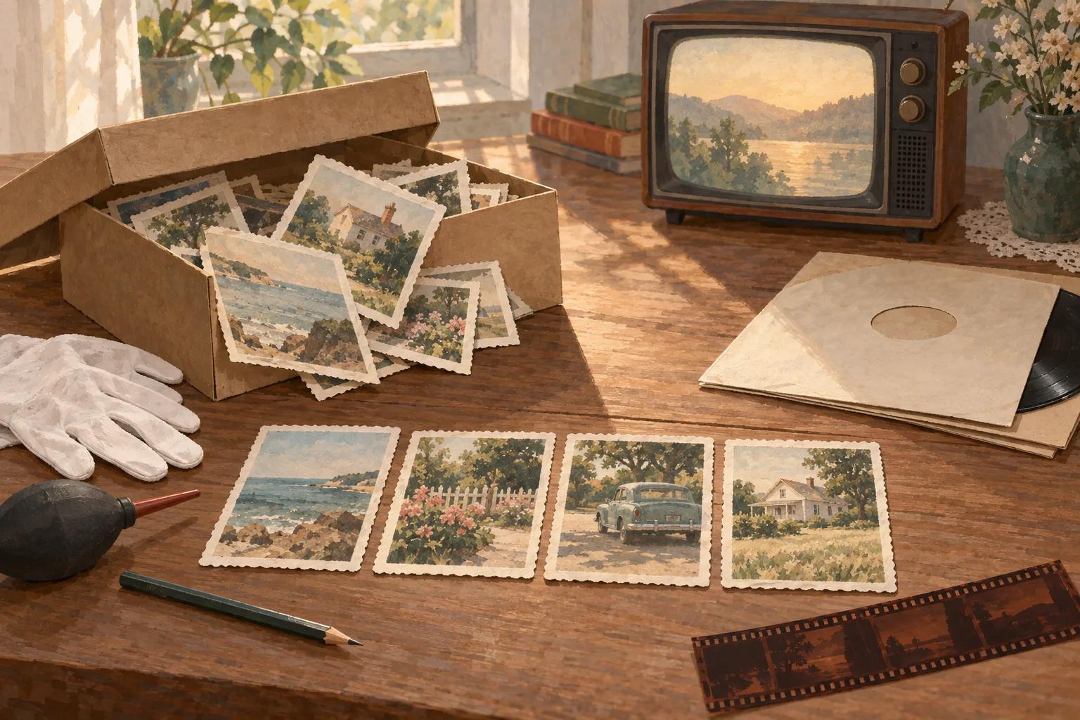 How to turn old photos into a video gift they'll rewatch